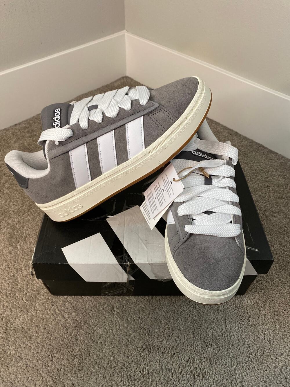 New Adidas Grand Court Alpha 00s Men's Sneakers Casual Shoes Size 7 NWT